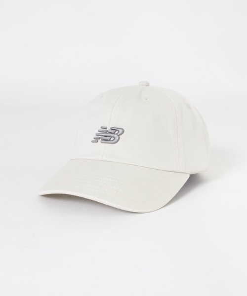 NEW BALANCE(ニューバランス)の「NEW BALANCE カーブドブリムNBキャップ(キャップ・レディース・ホワイト/ピンク/ベージュ・FREE)」の11枚目の写真