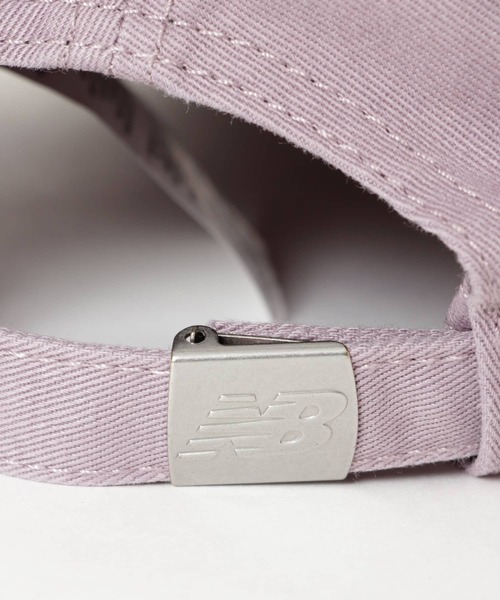 NEW BALANCE(ニューバランス)の「NEW BALANCE カーブドブリムNBキャップ(キャップ・レディース・ホワイト/ピンク/ベージュ・FREE)」の15枚目の写真