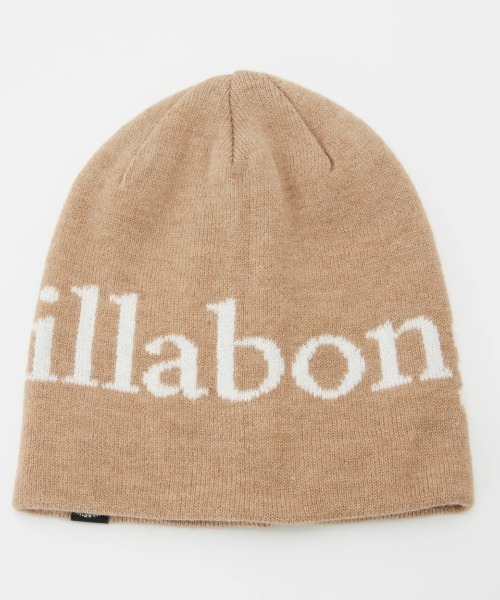 BILLABONG（ビラボン）の「BILLABONG レディース SINGLE LOGO BEANIE ビーニー 【2024年秋冬モデル】/ビラボンロゴビーニー（ニットキャップ/ビーニー・レディース・ベージュ/ブラック/ホワイト・FREE）」の9枚目の写真