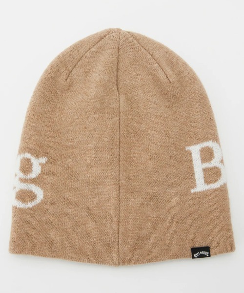 BILLABONG（ビラボン）の「BILLABONG レディース SINGLE LOGO BEANIE ビーニー 【2024年秋冬モデル】/ビラボンロゴビーニー（ニットキャップ/ビーニー・レディース・ベージュ/ブラック/ホワイト・FREE）」の10枚目の写真