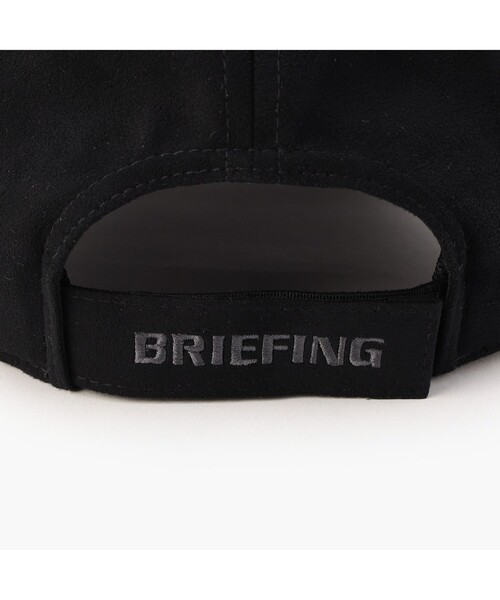 【BRIEFING GOLF】 MENS SUEDE INITIAL CAP BRIEFING GOLF】 MENS SUEDE INITIAL CAP