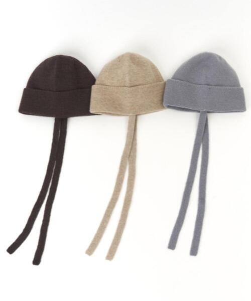 Odds(オッズ)の「ODDS/オッズ BALLOON WATCH バルーンワッチ ニット帽(ニットキャップ/ビーニー・レディース・ブラウン/ベージュ/その他18・F)」の2枚目の写真