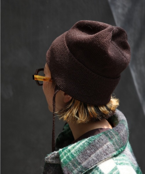 Odds(オッズ)の「ODDS/オッズ BALLOON WATCH バルーンワッチ ニット帽(ニットキャップ/ビーニー・レディース・ブラウン/ベージュ/その他18・F)」の7枚目の写真