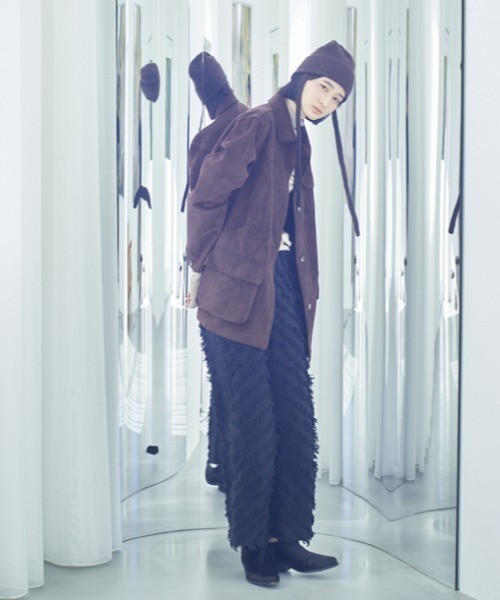 Odds(オッズ)の「ODDS/オッズ BALLOON WATCH バルーンワッチ ニット帽(ニットキャップ/ビーニー・レディース・ブラウン/ベージュ/その他18・F)」の4枚目の写真