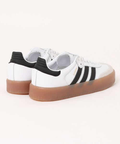 adidas（アディダス）の「adidas/SAMBAE-W（スニーカー・レディース・オフホワイト/ブラック・24.0cm）」の3枚目の写真