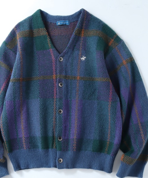 BEVERLY HILLS POLO CLUB(ビバリーヒルズポロクラブ)の「【BEVERLY HILLS POLO CLUB/ビバリーヒルズポロクラブ】モヘアタッチ ニットカーディガン(カーディガン/ボレロ・メンズ・ブルー/オレンジ系その他/ブラック/グレー系その他/ピンク系その他/パープル系その他/グリーン/ピンク/ベージュ系その他/ベージュ/オレンジ/グリーン系その他/ブルー系その他・M/L/LL)」の8枚目の写真