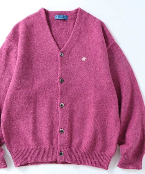 BEVERLY HILLS POLO CLUB(ビバリーヒルズポロクラブ)の「【BEVERLY HILLS POLO CLUB/ビバリーヒルズポロクラブ】モヘアタッチ ニットカーディガン(カーディガン/ボレロ・メンズ・ブルー/オレンジ系その他/ブラック/グレー系その他/ピンク系その他/パープル系その他/グリーン/ピンク/ベージュ系その他/ベージュ/オレンジ/グリーン系その他/ブルー系その他・M/L/LL)」の10枚目の写真