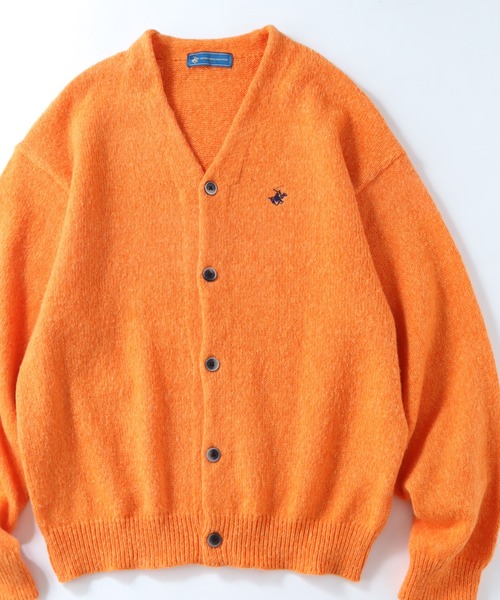 BEVERLY HILLS POLO CLUB(ビバリーヒルズポロクラブ)の「【BEVERLY HILLS POLO CLUB/ビバリーヒルズポロクラブ】モヘアタッチ ニットカーディガン(カーディガン/ボレロ・メンズ・ブルー/オレンジ系その他/ブラック/グレー系その他/ピンク系その他/パープル系その他/グリーン/ピンク/ベージュ系その他/ベージュ/オレンジ/グリーン系その他/ブルー系その他・M/L/LL)」の12枚目の写真