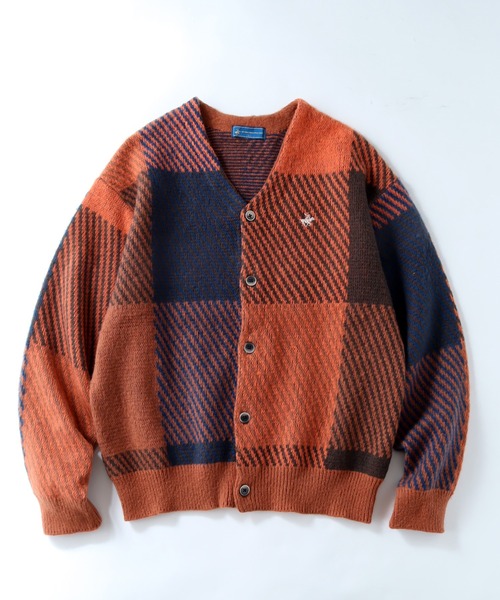 BEVERLY HILLS POLO CLUB(ビバリーヒルズポロクラブ)の「【BEVERLY HILLS POLO CLUB/ビバリーヒルズポロクラブ】モヘアタッチ ニットカーディガン(カーディガン/ボレロ・メンズ・ブルー/オレンジ系その他/ブラック/グレー系その他/ピンク系その他/パープル系その他/グリーン/ピンク/ベージュ系その他/ベージュ/オレンジ/グリーン系その他/ブルー系その他・M/L/LL)」の18枚目の写真