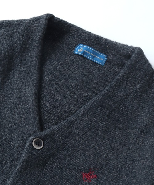 BEVERLY HILLS POLO CLUB(ビバリーヒルズポロクラブ)の「【BEVERLY HILLS POLO CLUB/ビバリーヒルズポロクラブ】モヘアタッチ ニットカーディガン(カーディガン/ボレロ・メンズ・ブルー/オレンジ系その他/ブラック/グレー系その他/ピンク系その他/パープル系その他/グリーン/ピンク/ベージュ系その他/ベージュ/オレンジ/グリーン系その他/ブルー系その他・M/L/LL)」の22枚目の写真