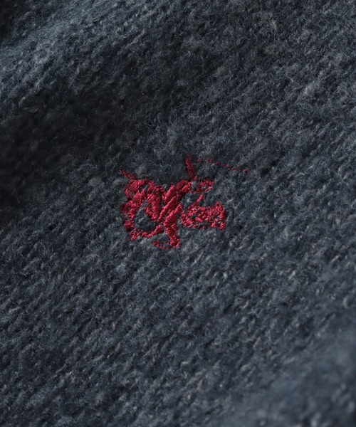 BEVERLY HILLS POLO CLUB(ビバリーヒルズポロクラブ)の「【BEVERLY HILLS POLO CLUB/ビバリーヒルズポロクラブ】モヘアタッチ ニットカーディガン(カーディガン/ボレロ・メンズ・ブルー/オレンジ系その他/ブラック/グレー系その他/ピンク系その他/パープル系その他/グリーン/ピンク/ベージュ系その他/ベージュ/オレンジ/グリーン系その他/ブルー系その他・M/L/LL)」の20枚目の写真