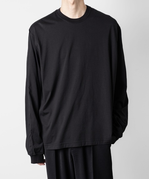 （ヴェイン）の「100/3 VEIN TEE L/S ベッセル スエードジャージー 100/3 VEIN スエードジャージー TEE L/S ベッセル トップス