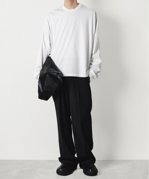 VEIN （ヴェイン）の「100/3 スエードジャージー ベッセル L/S TEE