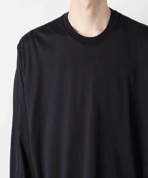 VEIN (ヴェイン)の「100/3 スエードジャージー ベッセル L/S TEE / 100/3 SUEDE JERSEY VESSEL L/S TEE(Tシャツ/カットソー・メンズ・ブラック/ホワイト・1/2/3)」の15枚目の写真