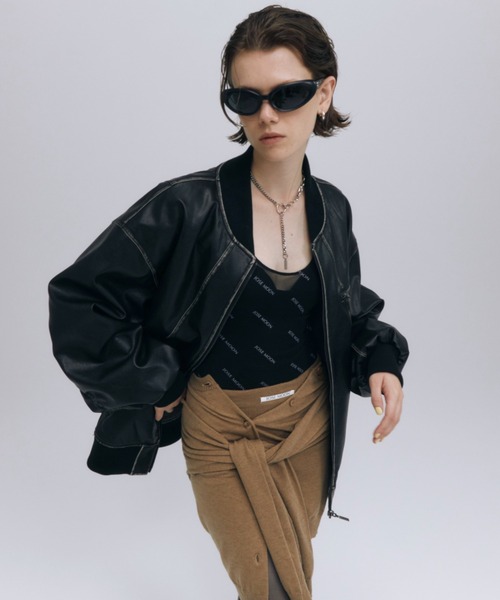 LEATHER BLOUSON/ブルゾン CORN BIO LEATHER ブルゾン | CRAFSTO（クラフスト）