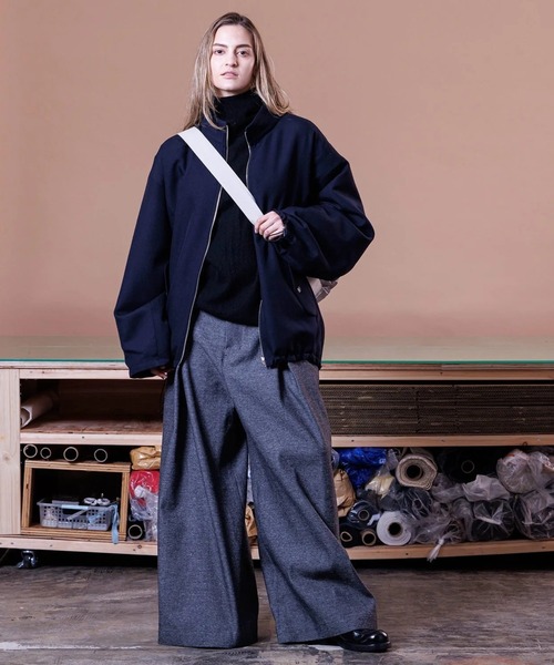 VOAAOV(ヴォアーブ)の「【VOAAOV】BISHU OLD SURGE Reversible Blouson(ブルゾン・メンズ・ネイビー/ブラック/グレー・2/1)」の18枚目の写真