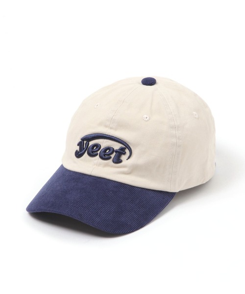 BAYFLOW（ベイフロー）の「LIKEYEETバイカラーコーデュロイCAP（キャップ・メンズ・チャコール/ボルドー/ブルー・FREE）」の3枚目の写真