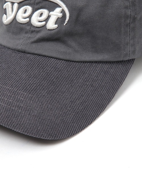 BAYFLOW（ベイフロー）の「LIKEYEETバイカラーコーデュロイCAP（キャップ・メンズ・チャコール/ボルドー/ブルー・FREE）」の8枚目の写真