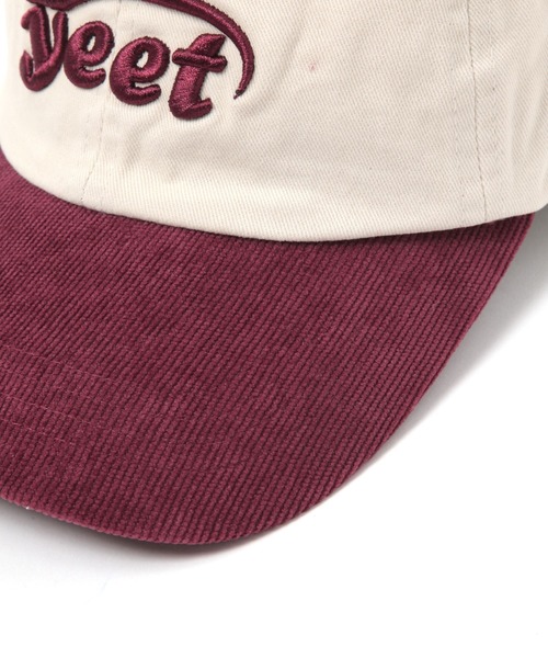BAYFLOW（ベイフロー）の「LIKEYEETバイカラーコーデュロイCAP（キャップ・メンズ・チャコール/ボルドー/ブルー・FREE）」の13枚目の写真