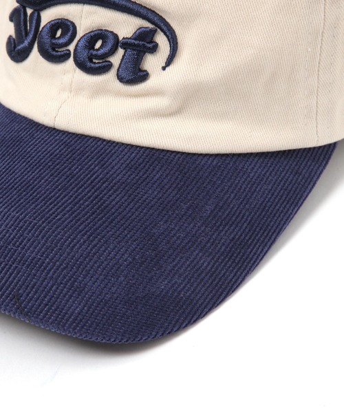 BAYFLOW（ベイフロー）の「LIKEYEETバイカラーコーデュロイCAP（キャップ・メンズ・チャコール/ボルドー/ブルー・FREE）」の15枚目の写真