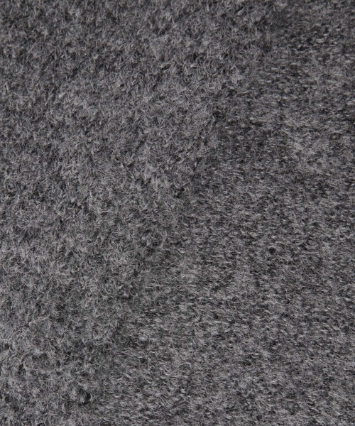 BAYFLOW（ベイフロー）の「メランジニットストール（ストール/ショール・レディース・チャコール/ライトグレー/アイボリー・FREE）」の9枚目の写真