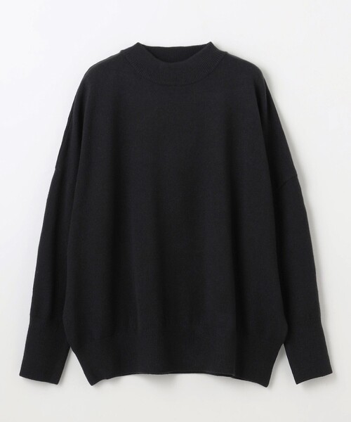 ANY(エニィ)の「【6色展開】ムースタッチボクシーニット(ニット/セーター・レディース・アイボリー系/ライトグレー系/ピンク系/イエロー系/ブラック系/ブルー系・F)」の2枚目の写真