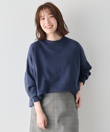 【6色展開】ムースタッチボクシーニット