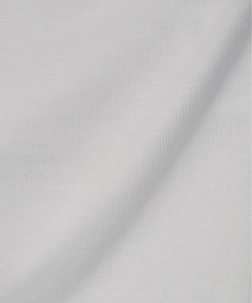 Olu.（オルドット）の「ドレープフレアスリーブカットソー（Tシャツ/カットソー・レディース・チャコールグレー/ホワイト・FREE）」の12枚目の写真