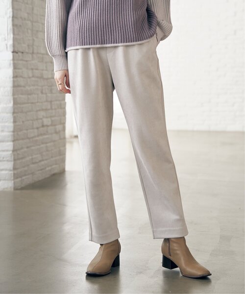 ikka(イッカ)の「GOKU楽フェイクスエードテーパードパンツ(その他パンツ・レディース・モカ/ベージュ/ブラック・L/M/S)」の16枚目の写真