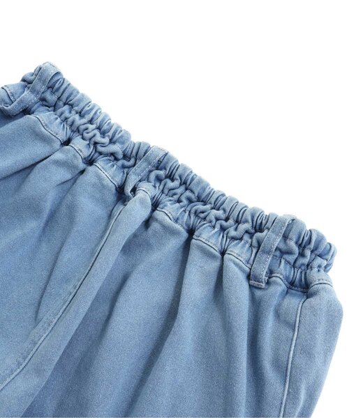 algy（アルジー）の「あったかフロントジップカーゴ（カーゴパンツ・キッズ・ブラック/アイボリー/サックスブルー・XX-SMALL/X-SMALL/SMALL/MEDIUM）」の5枚目の写真