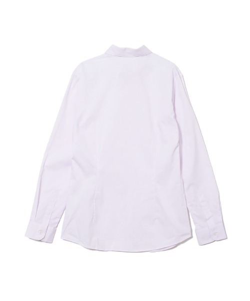 HARUYAMA（ハルヤマ）の「【形態安定】GraceField　スキッパーブラウス　カラードビー 通年（シャツ/ブラウス・レディース・ホワイト/ライトピンク・21号/13号/5号/17号/19号/7号/15号/11号/9号）」の10枚目の写真