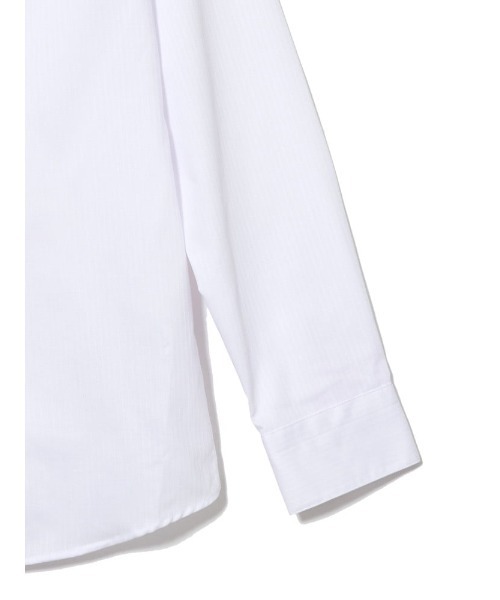 HARUYAMA（ハルヤマ）の「【形態安定】GraceField　スキッパーブラウス　カラードビー 通年（シャツ/ブラウス・レディース・ホワイト/ライトピンク・21号/13号/5号/17号/19号/7号/15号/11号/9号）」の5枚目の写真