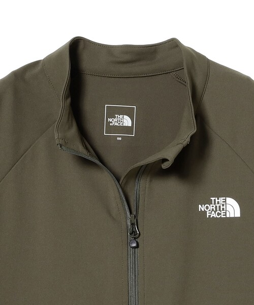 【新品、未使用】THE NORTH FACE　ノースフェイス　アース柄　水陸両用 THE NORTH FACE ラッシュガード FACE/ザ・ノース・フェイス