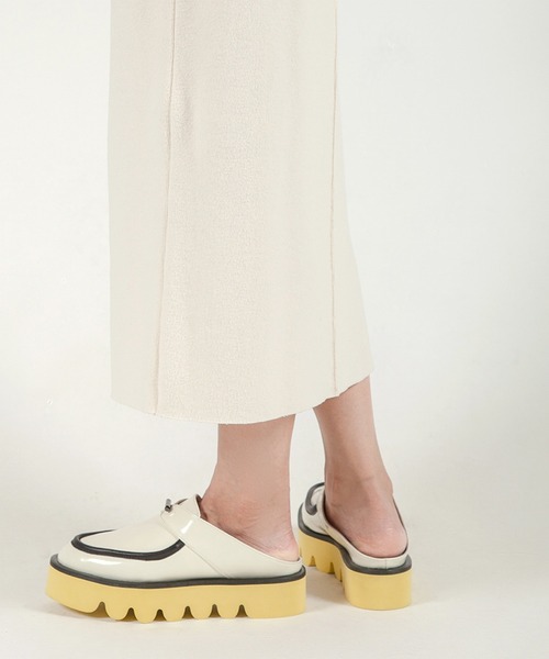 ★極美品★コムデギャルソンオムプリュス ローファー フェルト 26 アーカイブ コム デ ギャルソン・オム プリュス“分裂デザインのトゥ”シューズ