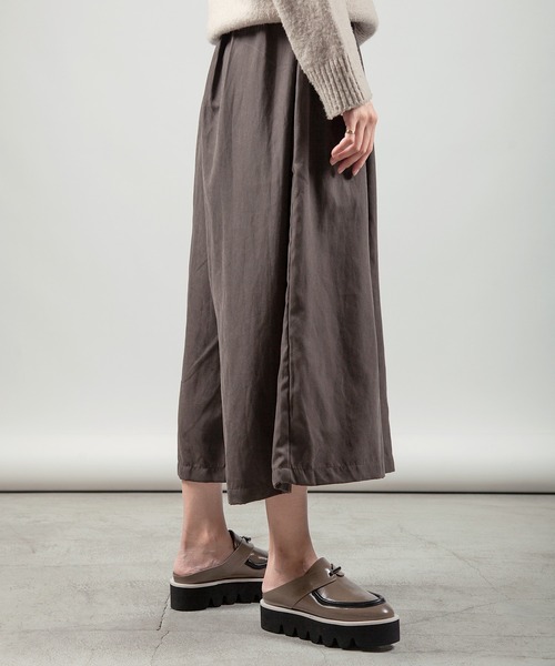 ALL BLACK(オールブラック)の「【本革/厚底/3.5cm】厚底 バックレスローファー(ローファー・レディース・オレンジ/ホワイト×イエロー/グリーン・38/37/36/35)」の10枚目の写真