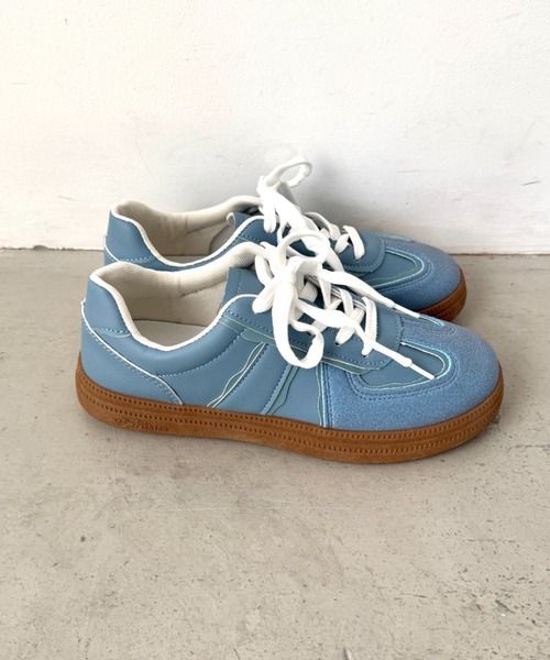 SOLLON.（ソルロン）の「ウェーブラインパステルスニーカー（スニーカー・レディース・ピンク/ライトブルー/ホワイト・24.5cm/23.5cm）」の17枚目の写真