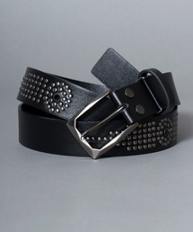 ANPAS（アンパス）の「35mm Width Western Studs Leather Belt/35mm幅 ウエスタン スタッズ レザー ベルト（ベルト）」