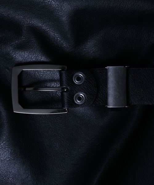 ANPAS（アンパス）の「35mm Width Western Studs Leather Belt/35mm幅 ウエスタン スタッズ レザー ベルト（ベルト・メンズ・ホワイト系その他/ブラウン系その他/ブラック系その他2/ブラック系その他/ホワイト系その他2/ブラウン系その他2・FREE）」の13枚目の写真
