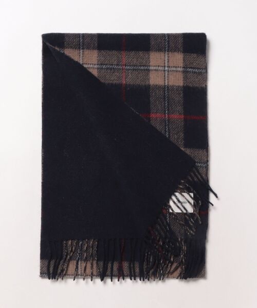 Jines(ジネス)の「ウールカシミア リバーシブルストール 30×170(ストール/ショール・レディース・グレー/ネイビー・フリー)」の17枚目の写真