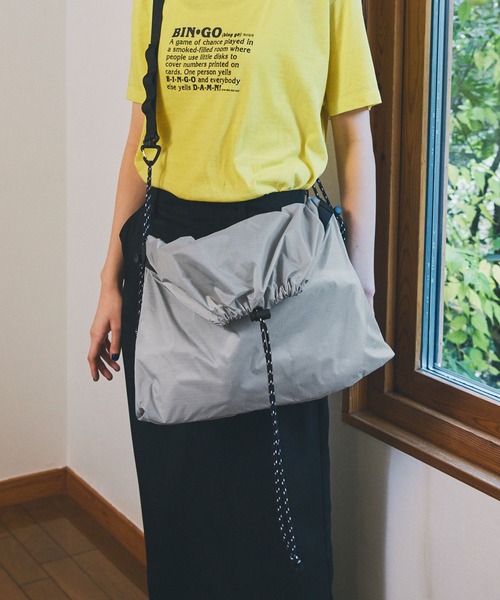 Unblend】ドローコード ナイロン スリングバッグ Unblend│MONO-MART