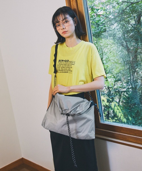 Unblend】ドローコード ナイロン スリングバッグ MONO-MART