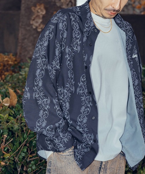 Subciety（サブサエティ）の「Patterned L/S shirt（シャツ/ブラウス・メンズ・ブラック系その他/ホワイト/ブラック/カモフラージュ・X-LARGE/LARGE/MEDIUM/SMALL）」の11枚目の写真
