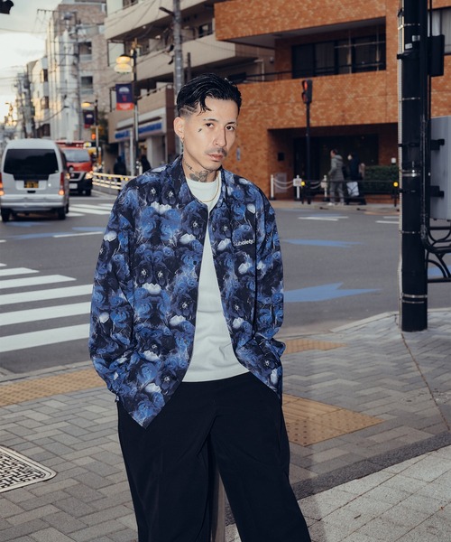 Subciety（サブサエティ）の「Patterned L/S shirt（シャツ/ブラウス・メンズ・ブラック系その他/ホワイト/ブラック/カモフラージュ・X-LARGE/LARGE/MEDIUM/SMALL）」の12枚目の写真