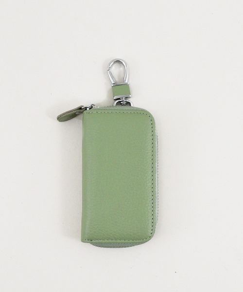 styiro（スタイロ）の「10色から選べる！牛革キーケース/フック付き（キーケース/キーアクセサリー・レディース・ブラック/ピンク系その他/グレー/クリーム/フューシャピンク/グリーン系その他/ネイビー/ライトパープル/ブラウン/ピンク・FREE）」の21枚目の写真