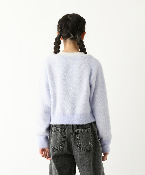 GLOBAL WORK（グローバルワーク）の「インナーセットフワフワカーデ/253182（カーディガン/ボレロ・キッズ・グリーン/ブルー・150cm/140cm/160cm/130cm）」の13枚目の写真