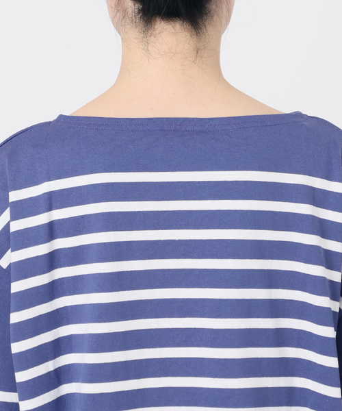 LE MINOR/ルミノア 別注パネルボーダーカットソー（Tシャツ
