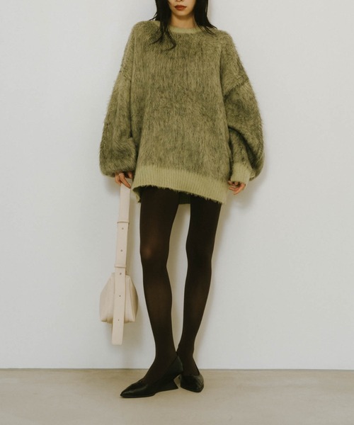 Knuth Marf（クヌースマーフ）の「Knuth Marf button studs shoulder bag（ショルダーバッグ・レディース・ブラック/オフホワイト/ライトブルー・FREE）」の6枚目の写真