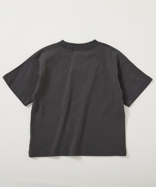 devirock(デビロック)の「綿100% デビラボ BIGシルエット プリント半袖Tシャツ(Tシャツ/カットソー・キッズ・ホワイト系1/ホワイト系2/グリーン系1/ブラック系2/ホワイト系3/グリーン系3/オレンジ系1/ピンク系1/ブルー系1/ブラック系1/グレー系1/パープル系1/グリーン系2/ブラック系3・90cm/100cm/110cm/120cm/130cm/140cm/150cm/160cm)」の20枚目の写真