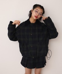 Judin（ジュディン）の「≪リバーシブル≫ チェックリバーシブルオーバージャケット【JD】（その他アウター）」