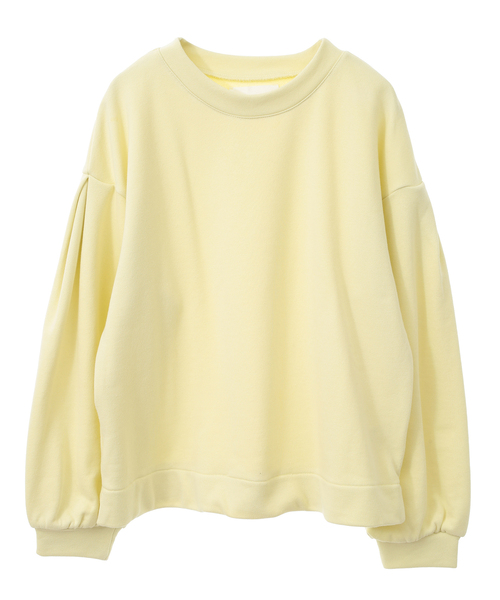 LOGEMENT DE CLAIRE(ロジュモンドクレール)の「【LOURMARIN】タックスリーブプルオーバー(Tシャツ/カットソー・レディース・グレー/ピンク/イエロー/ホワイト・FREE)」の5枚目の写真